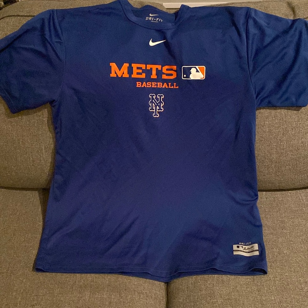 Official Nike MLB Mets DriFit tee adult Size L